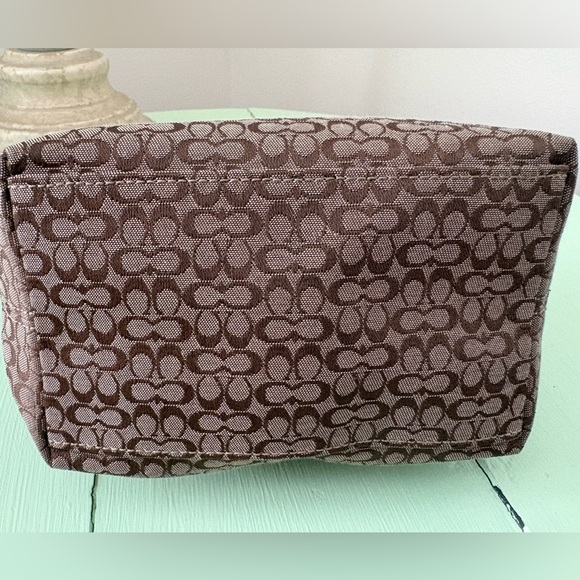 Coach Brown Signature Tote - Picture 4 of 5